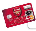 Arsenal football club credit card