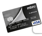 MBNA Platinum credit card
